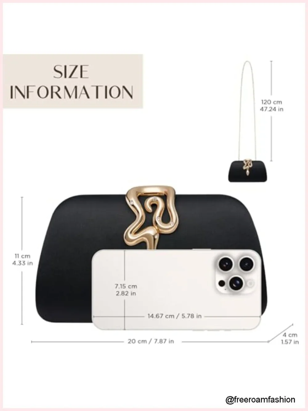 Glitter Hard Shell Clutch Purse with Detachable Chain Strap for Evening Events